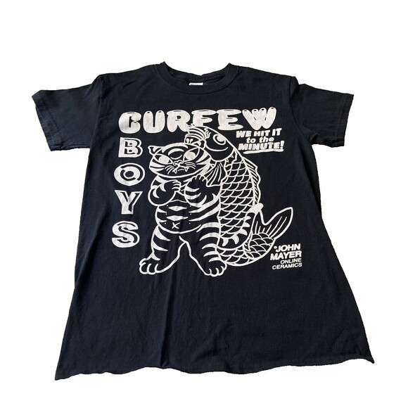 Online Ceramics John Mayer Sob Rock Tour Merch Curfew Boys T-Shirt Sz Small Tee - Picture 1 of 10